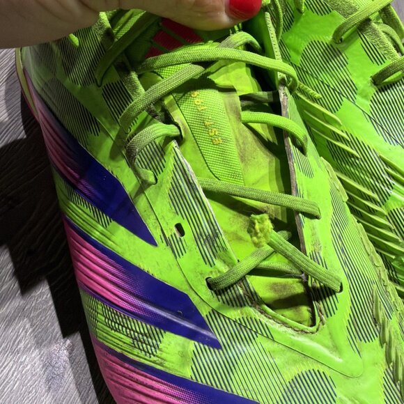 Adidas Predator Elite FG Green Pink Black GRINCH Men\'s Soccer Cleats Size 10.5 main image 10